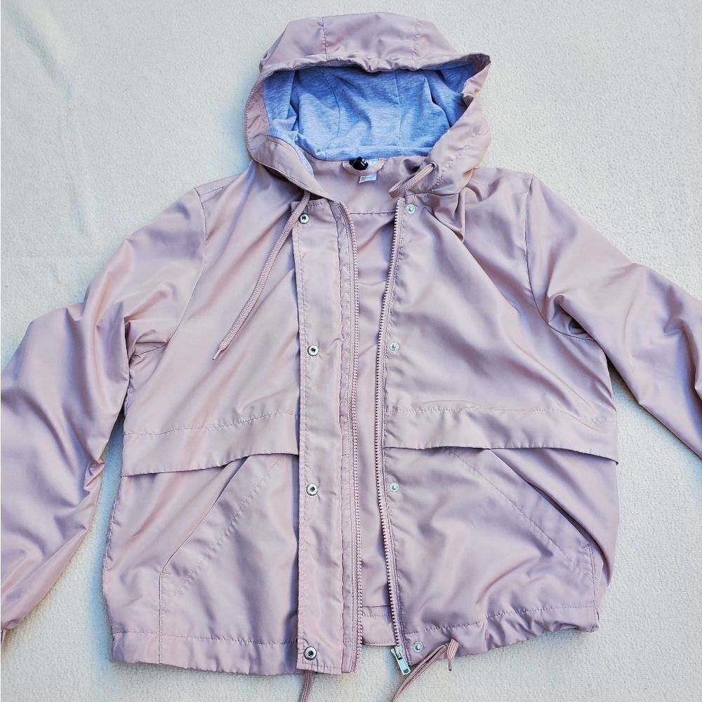 Divided H&M Powder Pink Hooded Jacket - Picture 6 of 11